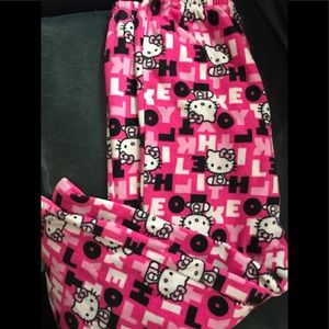 Fleece pajama pants